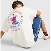 Adidas Originals T-shirt Firebird - Blanc, Blanc