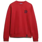 Superdry Sweat-shirt 'The Merchant Store' marine / rouge