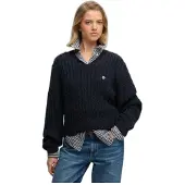 Superdry Pull-over bleu marine