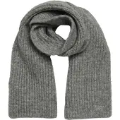 Superdry pour femme. W9310069A Écharpe grise en maille côtelée (OSFA), Casuel, Nylon