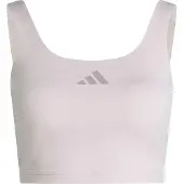 Adidas Power Low Support Sports Top Gris S Femme