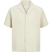 Jack & Jones Chemise 'JORMONTAUK' blanc cassé