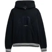 Superdry Sweat-shirt 'Country Club Varsity' marine / noir / blanc