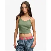 Superdry Haut 'Essential' vert
