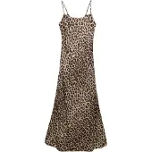 Superdry Femme Robe Longue à Bretelles Imprimée Cream Taille: 38