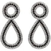 Avant Garde Boucles d'oreilles 'Ninaina' argent