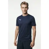 Puma Teamgoal Maillot Hommes Manches Courtes - Marine