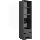 Vicco Armoire Elmo Anthracite 50x200cm, Model 60712