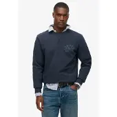 Superdry Sweat-shirt 'Athletic Essentials' bleu marine / bleu foncé