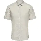 Only & Sons Chemise 'ONSCaiden' beige