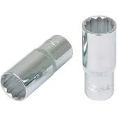 Ks Tools 1/2" CHROMEplus Douille à 12 pans longue 5/8" - 918.1284