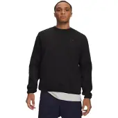 Under Armour Unstoppable Fleece Crew Sweatshirt Noir L Homme