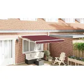 vidaXL Store automatique rouge bourgogne 300x250 cm