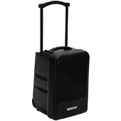 Omnitronic Set MOM-10BT4 sono portable + lecteur CD + micros sans fil DAD