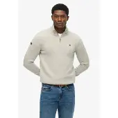 Superdry Pull-over gris chiné