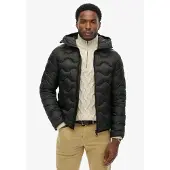 Superdry Wave Padded Jacket Noir L Homme