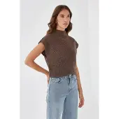 Hiccups for Kids Pull-over marron