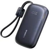 Baseus Batterie externe 10000 mAh EnerFill FC21, 22,5 W, 1 x câble USB-C / Lightning, 1 x port USB, Noir
