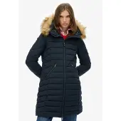 Superdry Manteau d’hiver 'Fuji' marine / noisette