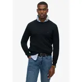 Superdry Homme Pull en Coton Essentials Navy Taille: S