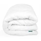Wendre Couette 4 saisons 160x200 cm microfibre blanche