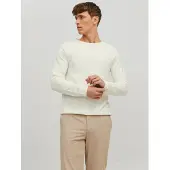 Jack & Jones Hill Sweater Blanc L Homme