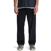Quiksilver - Pantalon en velours côtelé - Taxer Regular Cord Pant Black en Coton - Taille M - Noir