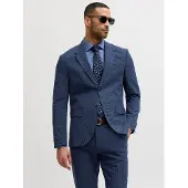 Jack & Jones Veste de costume 'JPRBLAMARTIN' bleu foncé