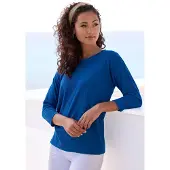 Vivance T-shirt bleu roi