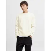 Jack & Jones Pull-over 'JORNorrebro' beige clair