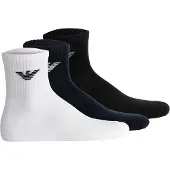 Emporio Armani Chaussettes bleu marine / noir / blanc