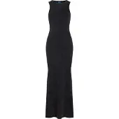 Karl lagerfeld Jeans B3w13035 Sleeveless Long Dress Noir M Femme