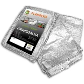 Bradas Feuille de couverture, renforcée 4x5m, 120g/m² ARGENT BR-PL1204_5