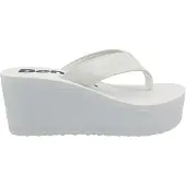 Bench Tongs compensées chunky Femme les vacances White Pu