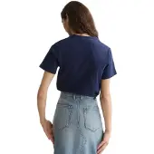 Scotch & Soda U9a01625t Short Sleeve T-shirt Bleu S Femme