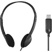 Sandberg 825-33 Casques Avec fil Arceau Bureau/Centre d'appels USB Type-A Noir