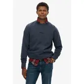Superdry Micro Logo Sweatshirt Bleu 3XL Homme