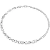 Swarovski Chaîne 'MATRIX' argent / transparent