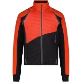CMP Veste Unlimitech Primaloft Hybrid pour homme à manches amovibles orange 52