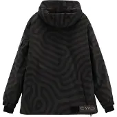 Campagnolo Cmp Man Jacket Fix Hood Nero-Forest Nero-Forest L