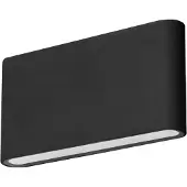 Forlight Applique extérieure LED C4 Slim - Noir