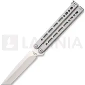 Bear Ops Couteau papillon Bear Song VIII Tanto, gris