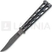 Bear & Son Couteau papillon Damascus Steel
