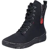 Rieker Bottines à lacets noir