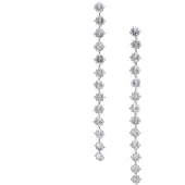 Avant Garde Boucles d'oreilles 'Solyra' argent