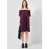 QS Robe violet foncé