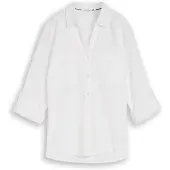 Tom Tailor 1035247 Long Sleeve Blouse Blanc 42 Femme