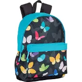 Perona Plecak Butterflies 43cm - Oryginalny plecak szkolny z motywem motyli