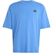 Adidas T-Shirt fonctionnel 'ESSENTIALS' bleu / noir