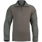 Invadergear Combat Long Sleeve T-shirt Gris S